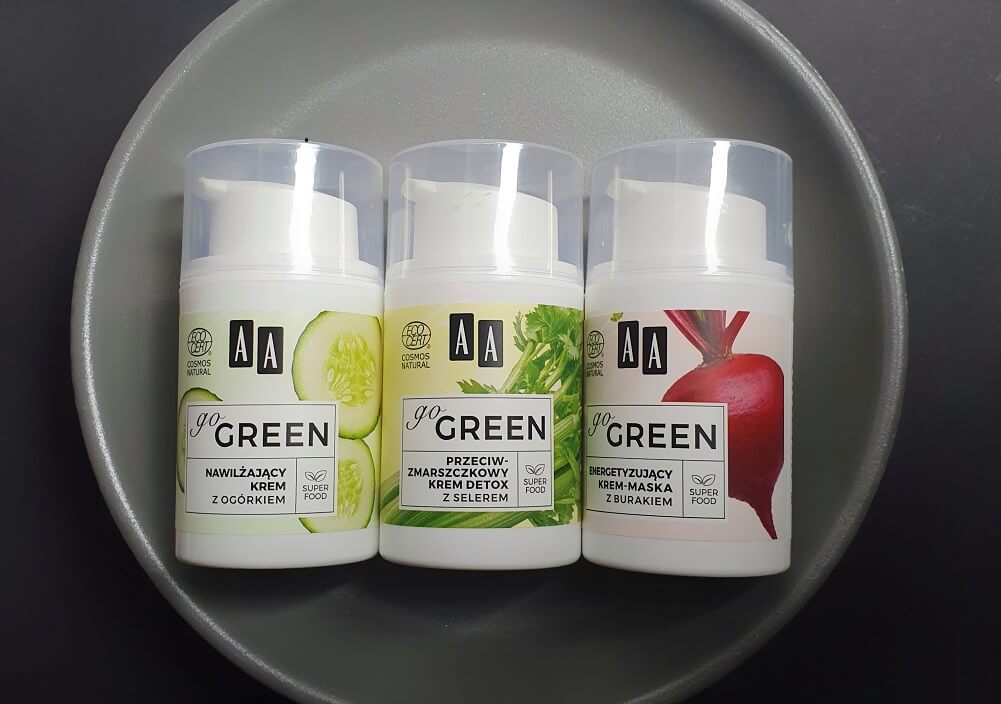 Kosmetyki AA Go Green - skóra na diecie wegańskiej