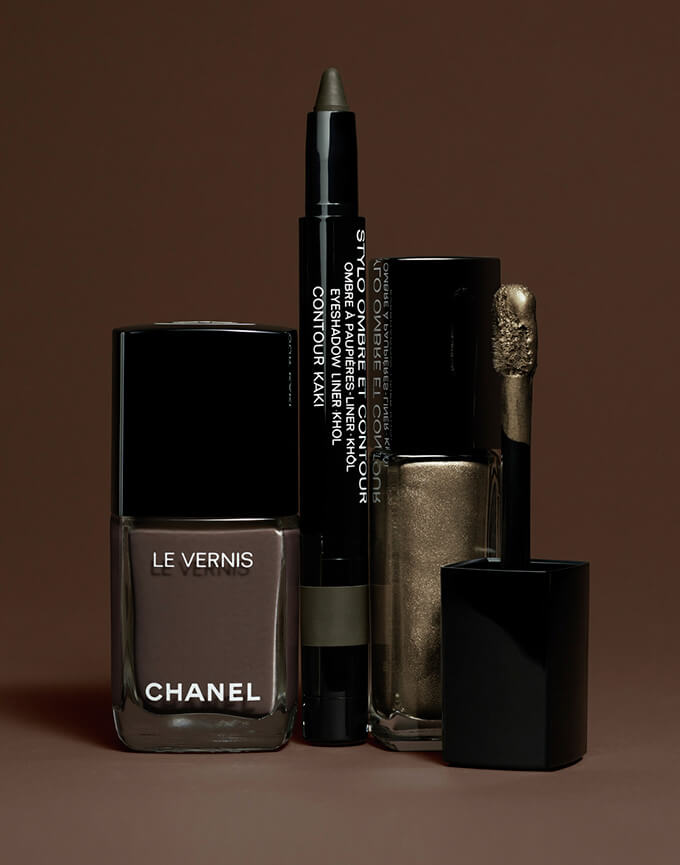 Jesienny makijaż Chanel 2021 - i znowu modne są brązy!